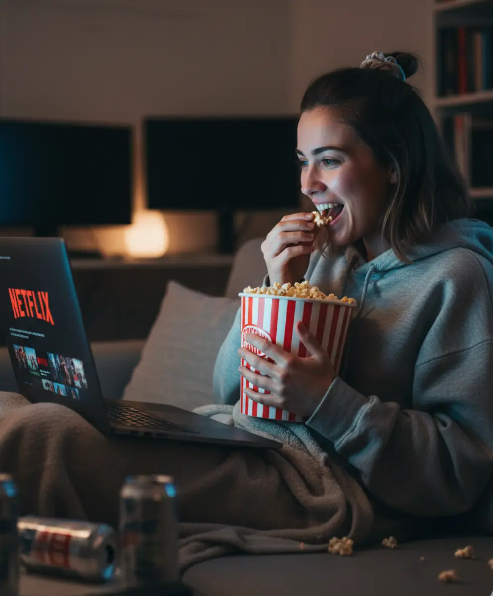 Watching Netflix